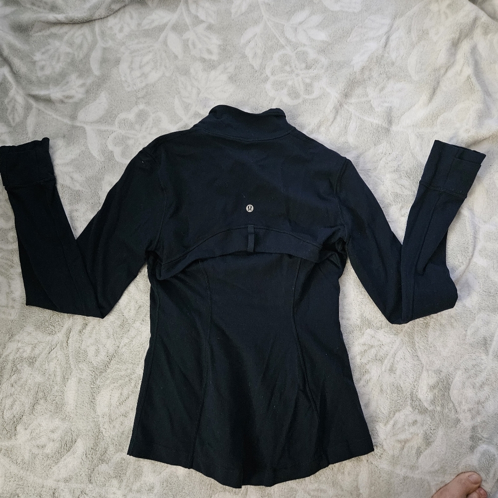 lululemon athletica Navy Zip-Up Utility Jacket - Picture 2 of 3